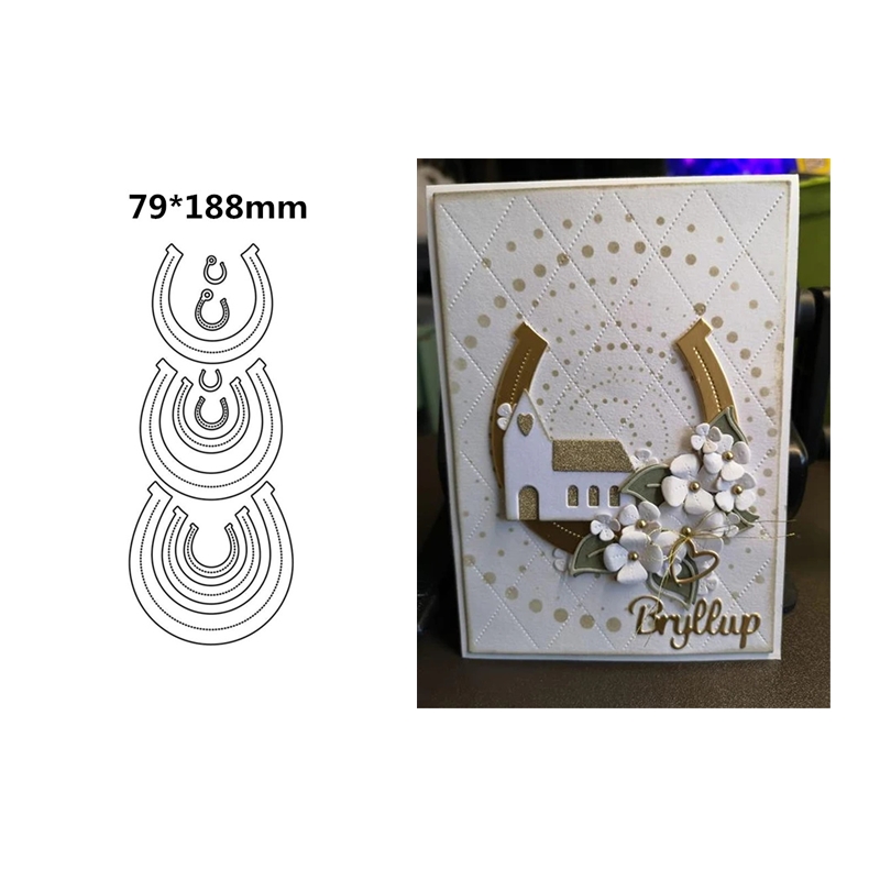 Candle Making Guide - 2022 July Horseshoe Metal Cutting Dies