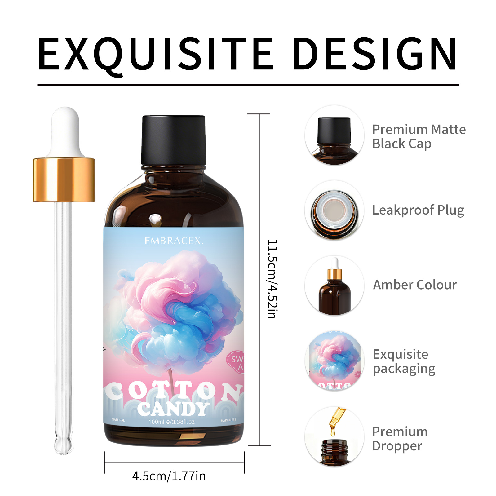 100ml Cotton Candy Fragrance O - Candle Making Fragrances 评论和价格