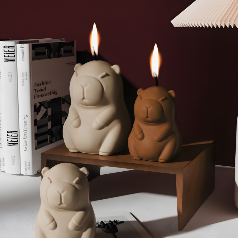 Capybara Pudding Baking Silico - Candle Making Tools 评论和价格