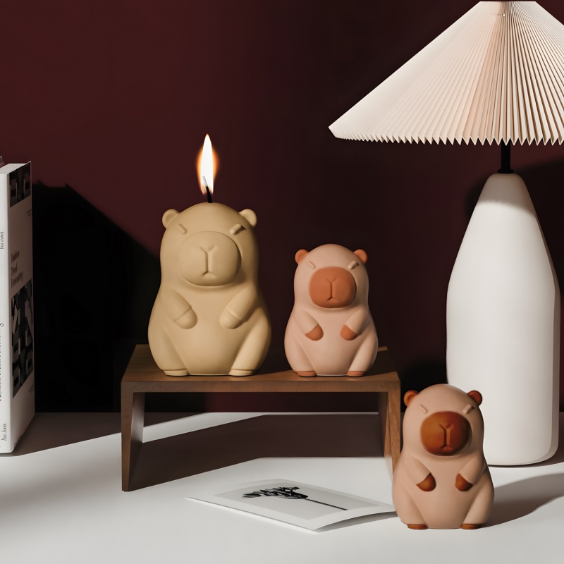 Capybara Pudding Baking Silico - Candle Making Tools 评论和价格