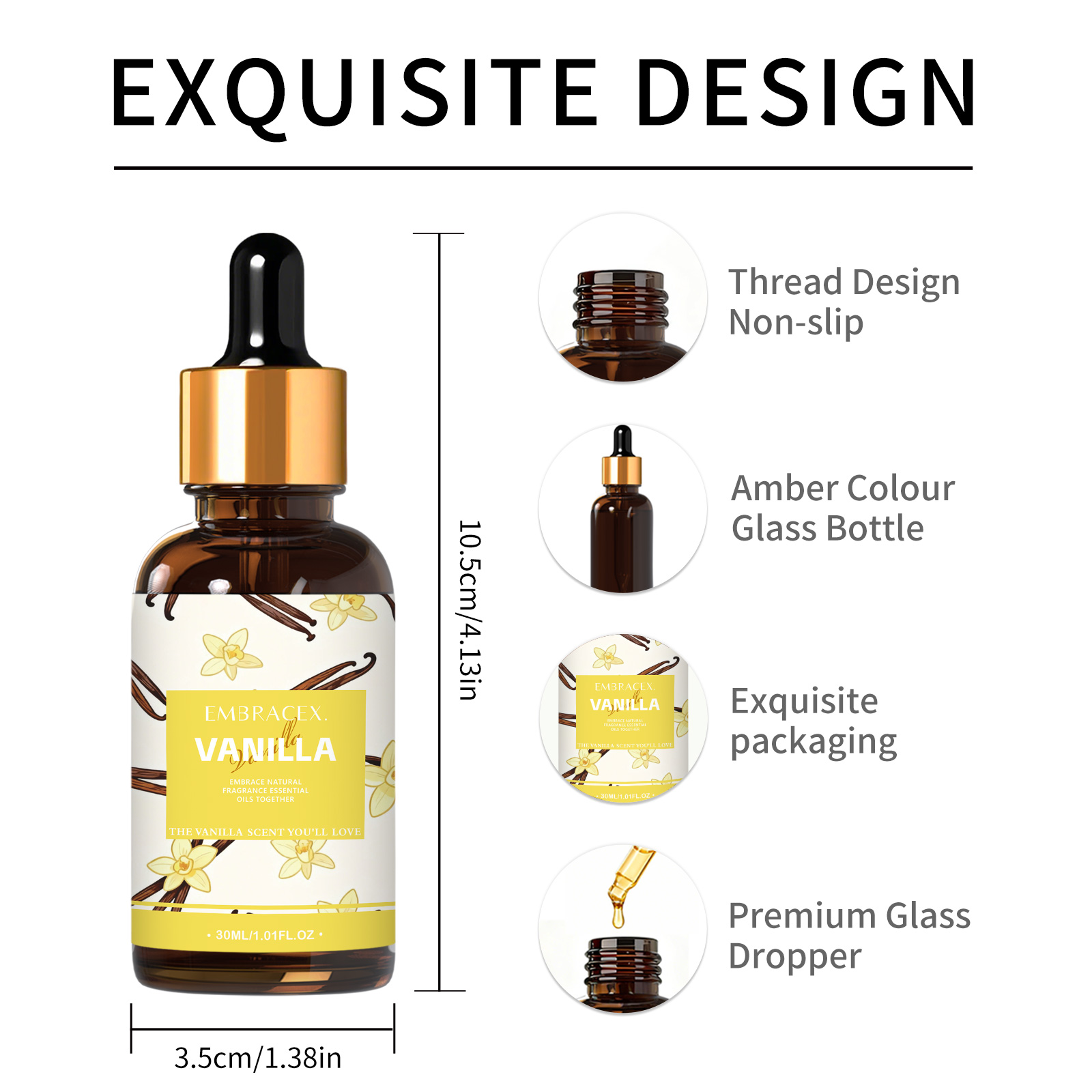 30ml Vanilla Fragrance Oils Fo - Candle Making Fragrances 评论和价格