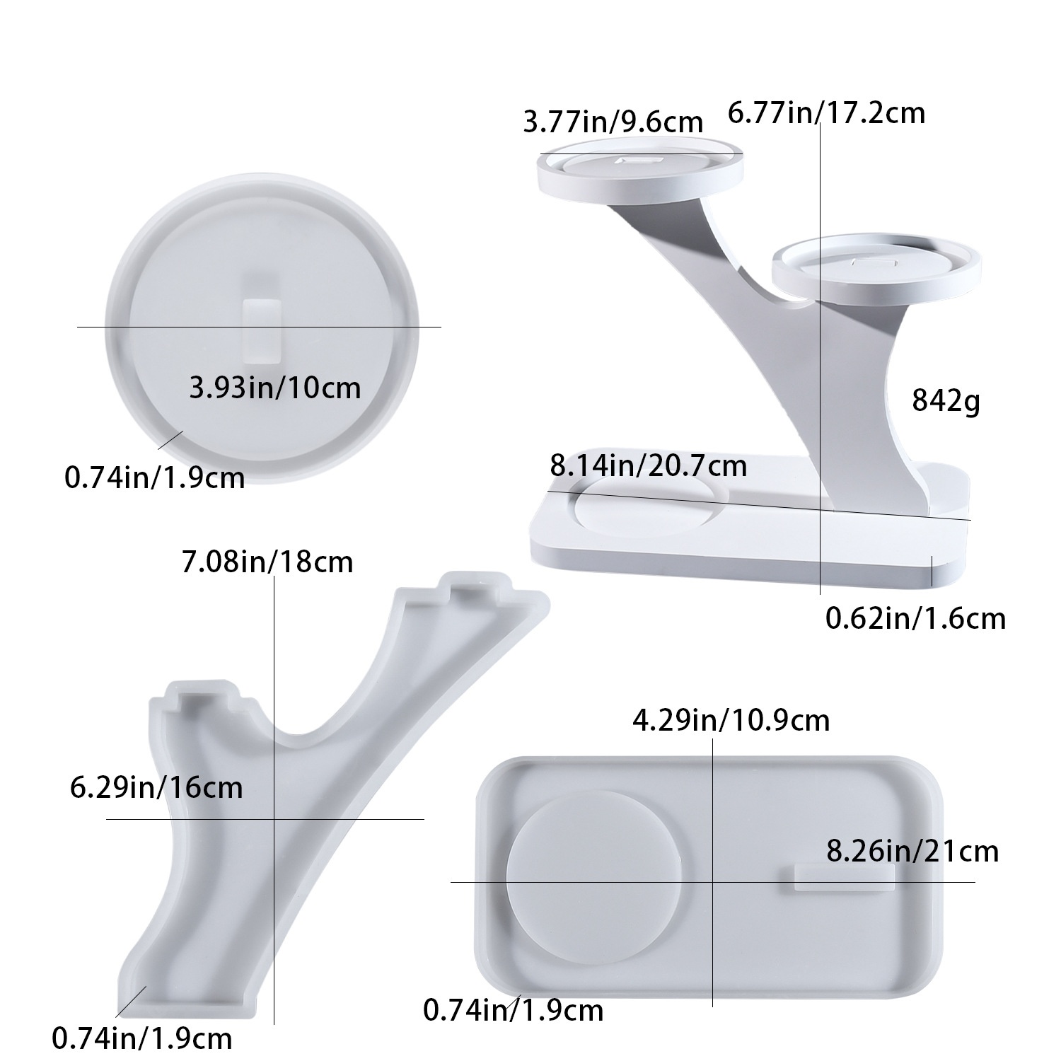 DIY epoxy resin mold candlesti - Candle Making Design 评论和价格