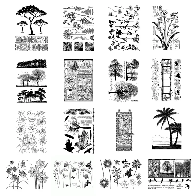 New Arrival Plant Clear Stamps - Candle Making Guide 评论和价格