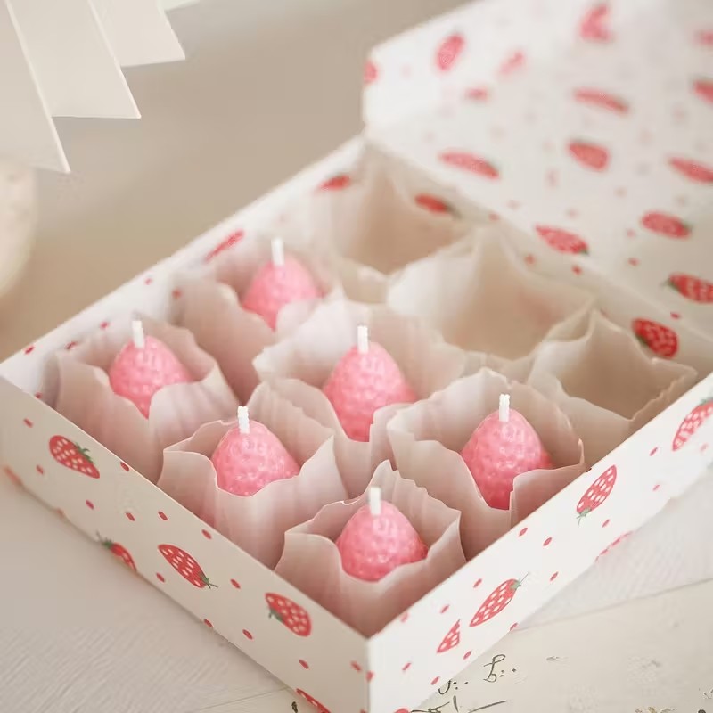 Strawberry Silicone Candle Mol - Candle Making Tools 评论和价格