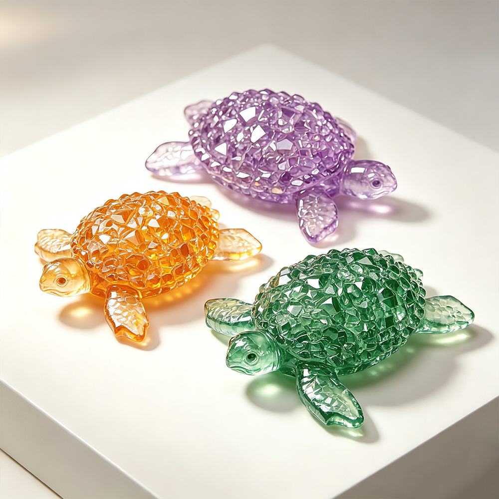 Diamond Cut Healing Sea Turtle - Candle Making Design 评论和价格