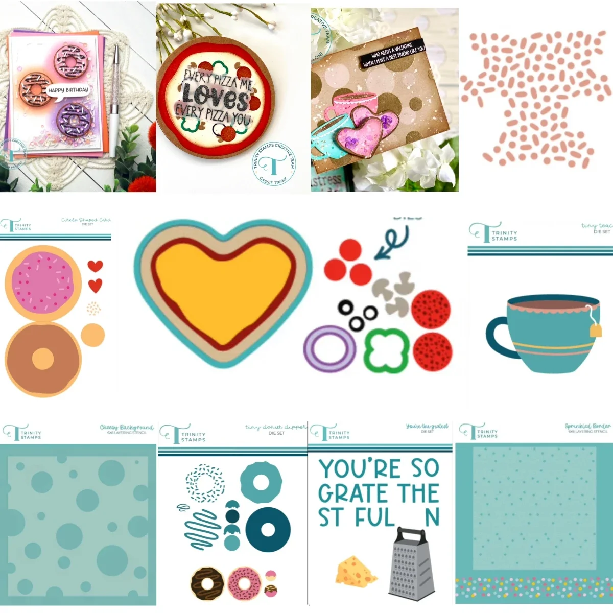 Hearts Pizza Metal Cutting Die - Candle Making Guide 评论和价格