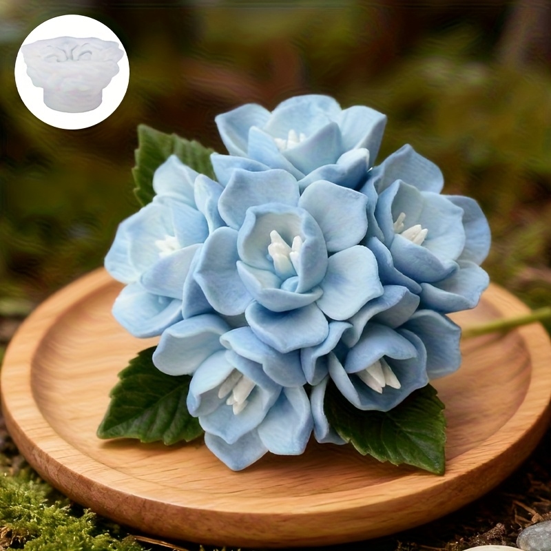 1 Hydrangea Candle Silicone Mo - Candle Making Tools 评论和价格