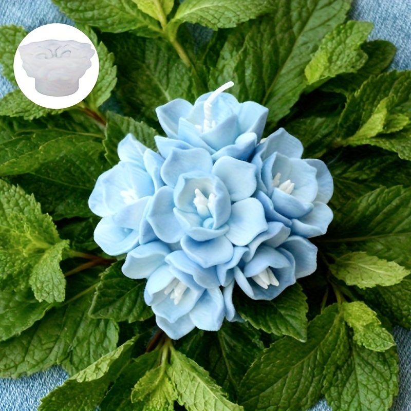 1 Hydrangea Candle Silicone Mo - Candle Making Tools 评论和价格