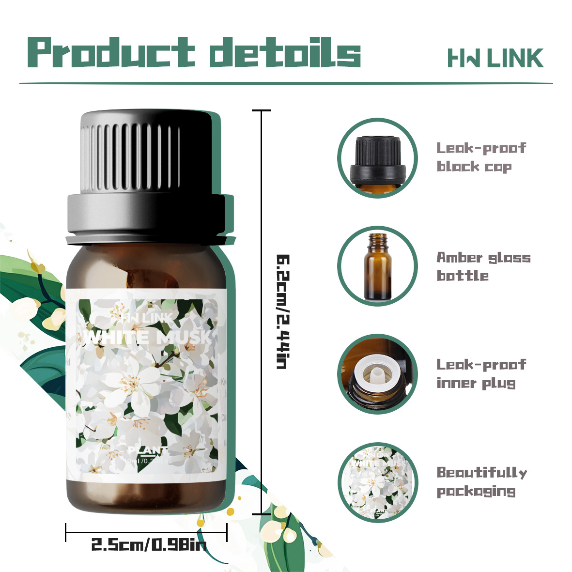 10ml White Musk Fragrance Oils - Candle Making Fragrances 评论和价格