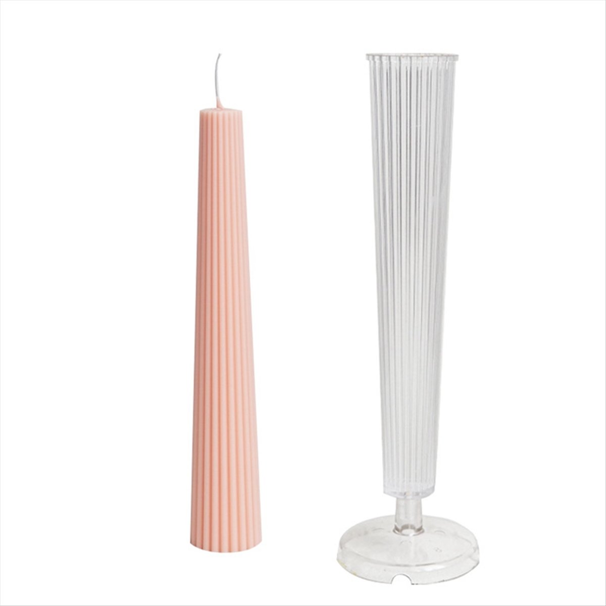 *ABAB Striped Long Pole Column - Candle Making Tools 评论和价格