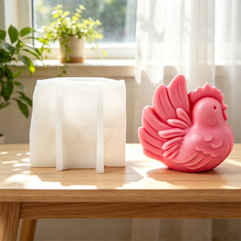Cartoon Hen Silicone Candle Mo - Candle Making Soy Wax 评论和价格