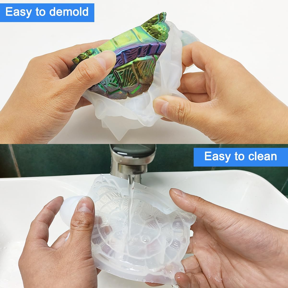 3D Tortoise Resin Molds Thick  - Candle Making Design 评论和价格